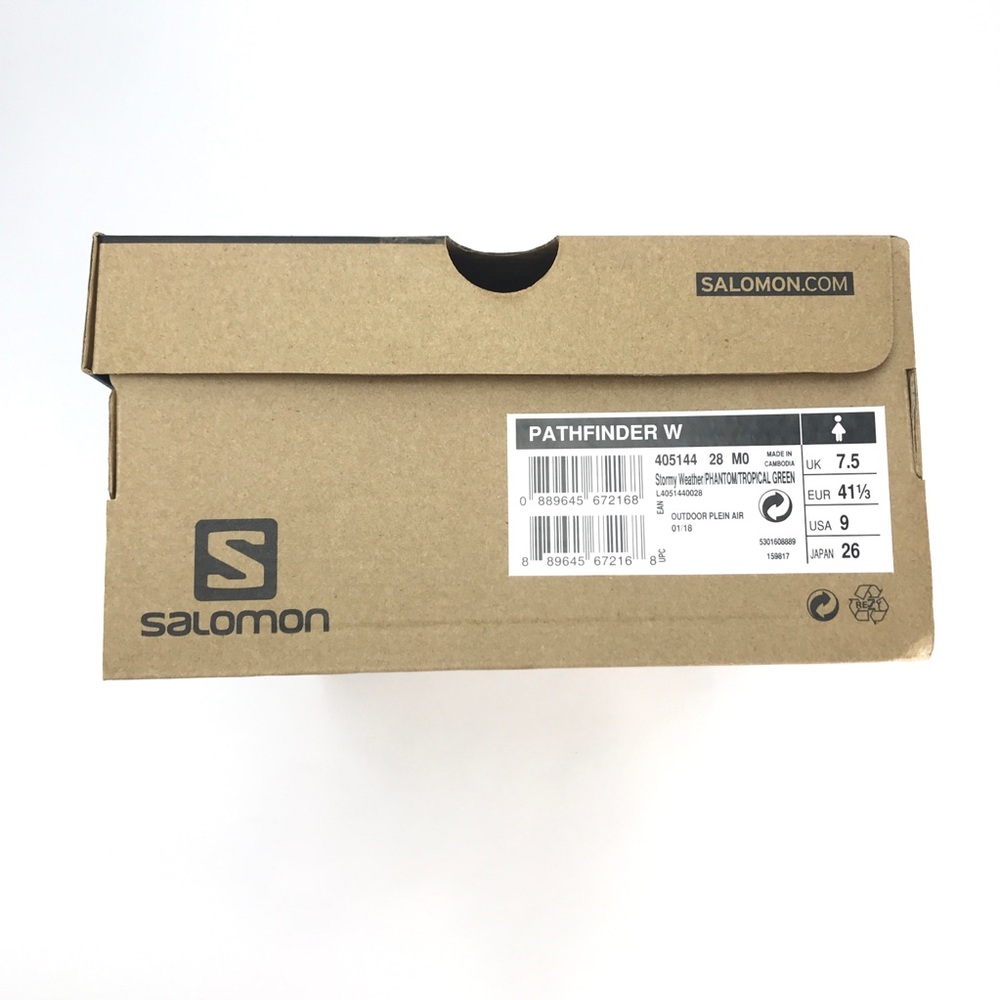 Salomon Womens Pathfinder W Low Hiking Shoes - Picture 8 of 8